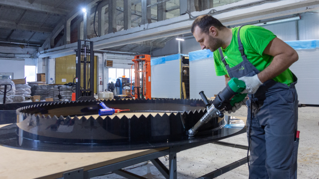 Промышленное оборудование из полимерного листа